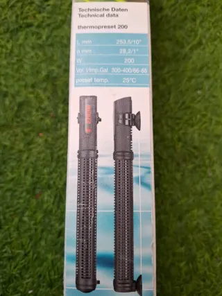 Termocalentador EHEIM 200W para 300-400L