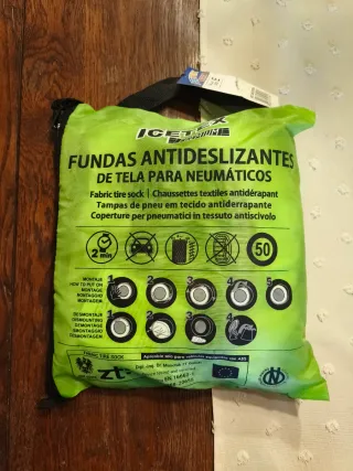 Fundas antideslizantes neumáticos NUEVAS