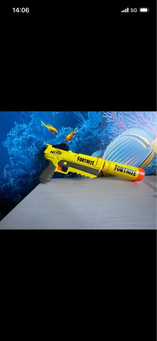 Pistola Nerf Fortnite