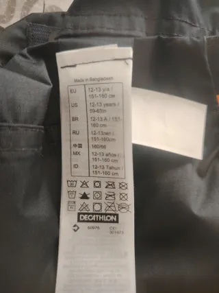 Pantalón impermeable montaña senderismo