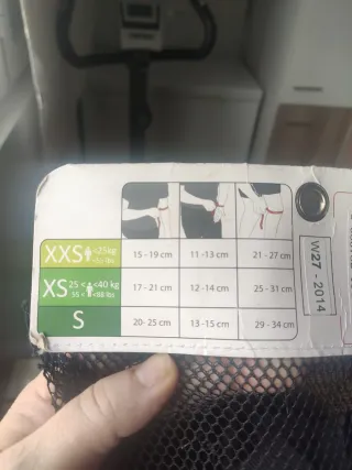 Protecciones rodilleras coderas muñecas XXS