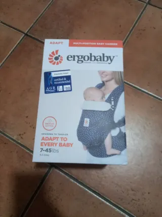 Mochila Ergobaby Estrellas Azul. Con caja original
