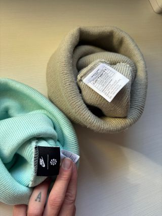 Gorros Carhartt y Nike