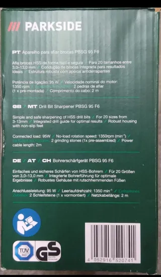 Afilador de brocas Parkside 95W