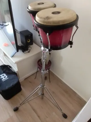 Bongos Meinl en excelente estado