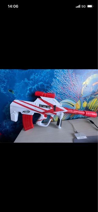 Pistola Nerf Fortnite