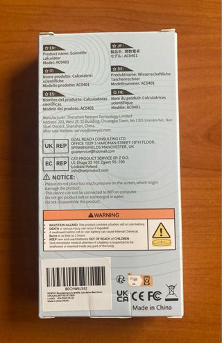 Calculadora Científica GY-991MS Nueva