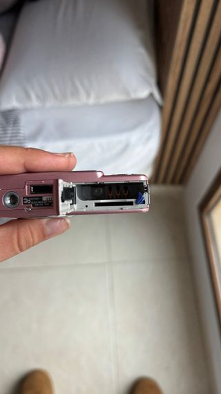 Cámara Sony Cyber-shot DSC-W55 Rosa/Plata