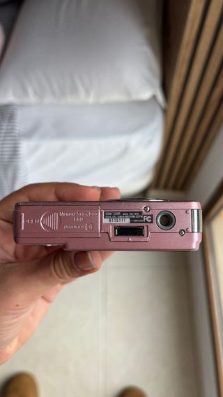 Cámara Sony Cyber-shot DSC-W55 Rosa/Plata