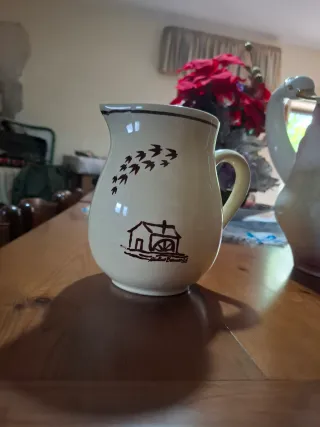 Brocca Caraffa Mulino Bianco 1986 Ceramica