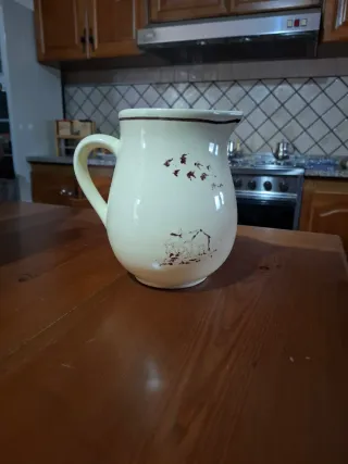 Brocca Caraffa Mulino Bianco 1986 Ceramica