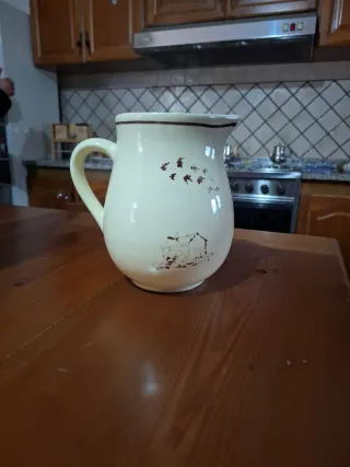 Brocca Caraffa Mulino Bianco 1986 Ceramica