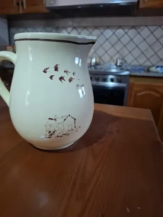 Brocca Caraffa Mulino Bianco 1986 Ceramica