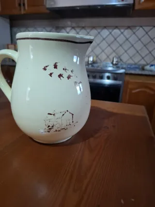 Brocca Caraffa Mulino Bianco 1986 Ceramica