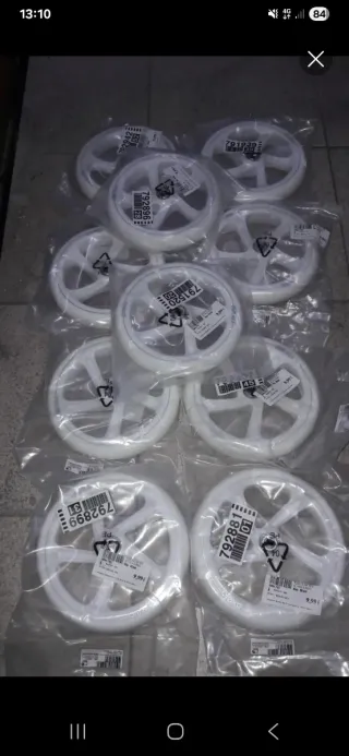 Ruedas patinete nuevas