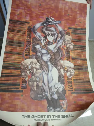 Póster Ghost in the Shell Masamune Shirow