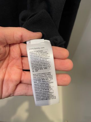 Jersey Tommy Hilfiger Negro Talla M