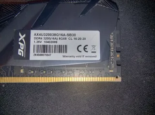 RAM XPG 8GB DDR4 3200MHz