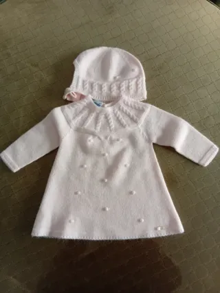 Lote Ropa Bebé Niña Rosa y Blanca