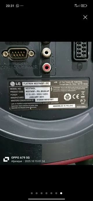 Televisión LG / Monitor