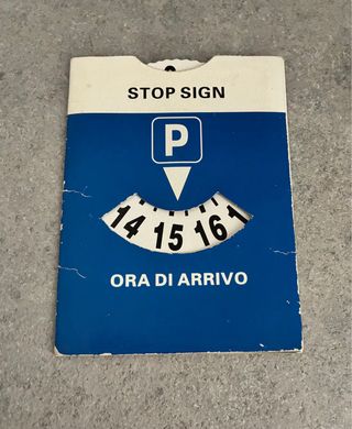 Disco Orario Europeo