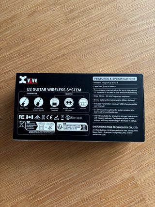 XVIVE U2 Sistema Inalámbrico Guitarra/Bajo Nuevo