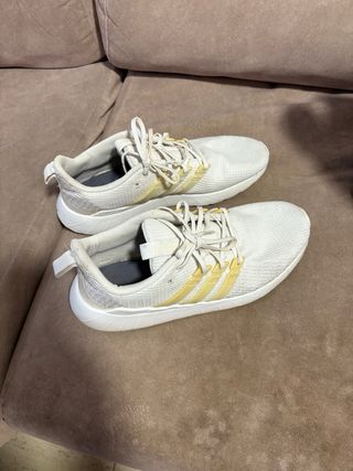 Adidas Talla 44 Blancas y Amarillas