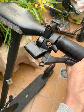 Patinete eléctrico con error 15