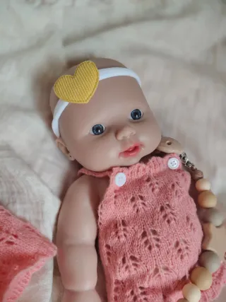 Muñeca Bebé de Silicona Completa