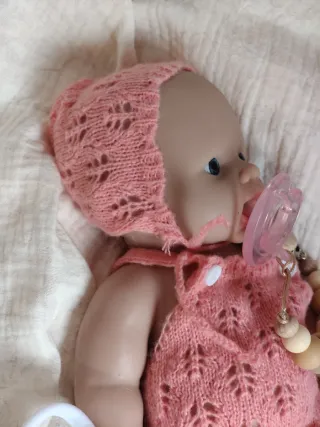 Muñeca Bebé de Silicona Completa
