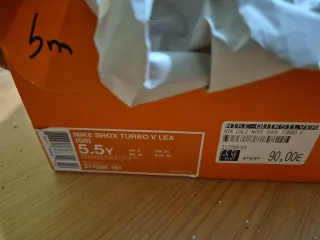 Zapatillas Nike Blancas y Azules