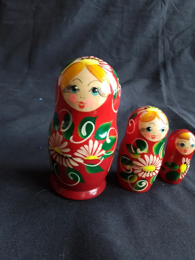 Matrioska russa dipinta a mano