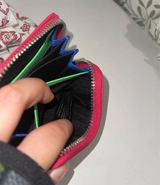 Cartera Tous Rosa Cremallera