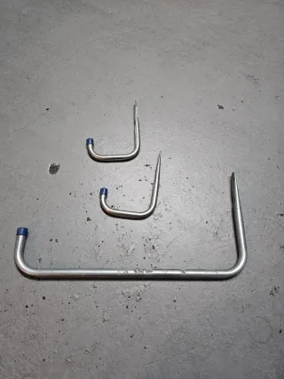 Lote de Ganchos de acero multiusos