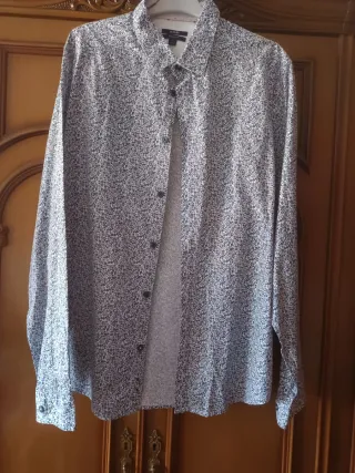 Camisa estampada flores