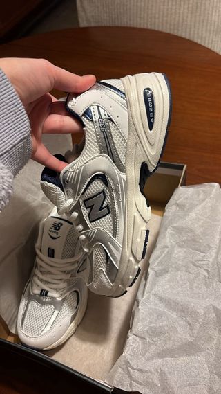 Zapatillas New Balance 530 Plata/Blanco