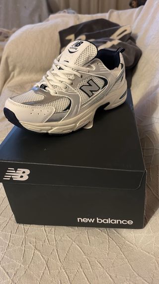 Zapatillas New Balance 530 Plata/Blanco