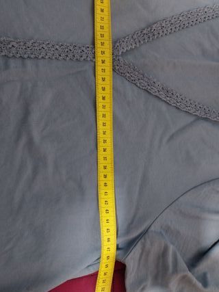 Blusa C&A punto manga larga.