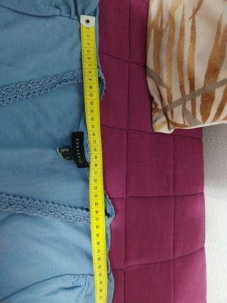 Blusa C&A punto manga larga.