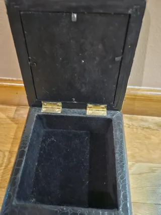 Joyero con diseño de cebra