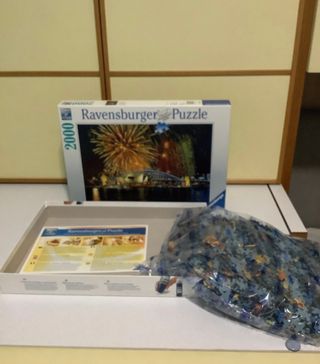 Ravensburger puzzle 2000 pezzi fuochi