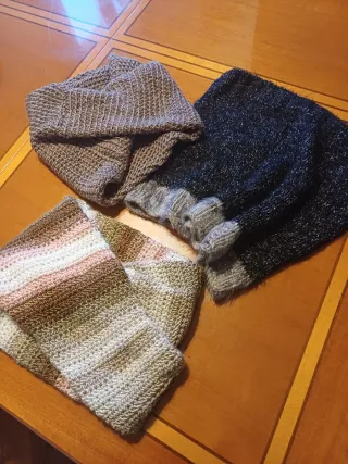 Sciarpe scaldacollo fatte a mano