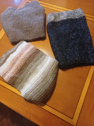 Sciarpe scaldacollo fatte a mano