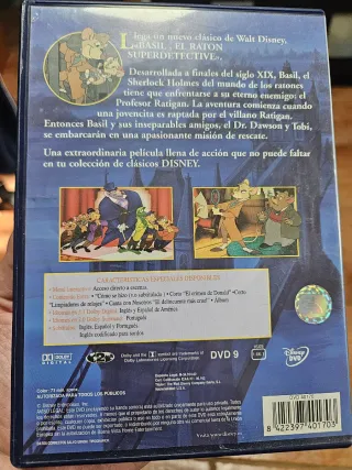 Basil el ratón superdetective DVD