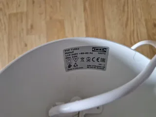 Lámpara colgante IKEA Melodi blanca