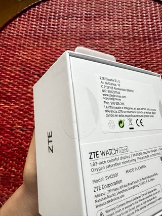 Reloj ZTE Watch Live 3 Negro