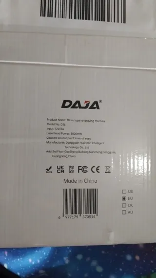 Máquina Grabado Láser DATA