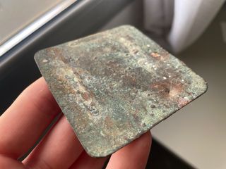 Hebilla Antigua Ingenieros?Arte Trinchera