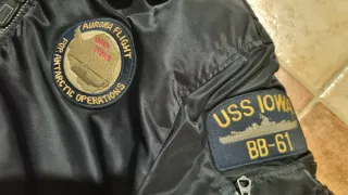 Chaqueta Schott NYC Talla L Negra