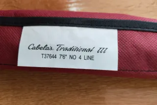 Caña Pescar Cabela's Traditional III. Cola de rata